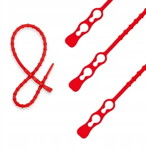 Opaski kulkowe koralikowe otwieralne 240x3,9 100sz - Inne mocowania - miniaturka - grafika 2