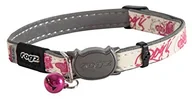 Smycze dla psów - Rogz cb09-K paskiem na szyję Cat Reflective Glow-in-the-Dark, S, biały/różowy - miniaturka - grafika 1