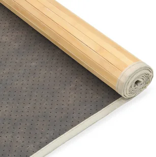 vidaXL Mata bambusowa na podłogę, 80 x 200 cm, naturalna 247198 - Dywaniki łazienkowe - miniaturka - grafika 5