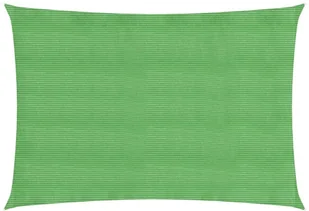 vidaXL Żagiel przeciwsłoneczny, 160 g/m, jasnozielony, 3,5x5 m, HDPE vidaXL - Parasole ogrodowe - miniaturka - grafika 2