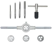 Gwintowniki - Zestaw gwintowników i narzynek 10 szt. PL103 - miniaturka - grafika 1