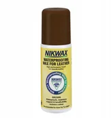 Środki do obuwia i ubrań - Nikwax Wax for Leather 125ml wosk brązowy w płynie - miniaturka - grafika 1