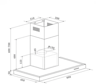 Klarstein Darya 60 Inox (TK15-Darya-60) - Okapy kuchenne - miniaturka - grafika 10