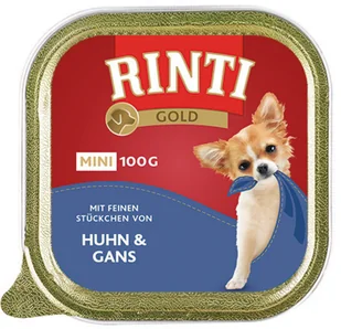 Rinti Gold Mini Kurczak i gęś 100g - Mokra karma dla psów - miniaturka - grafika 2