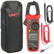 Multimetry - Uni-T Miernik cęgowy prądu Ac/dc UT204+ 600A Rms Live+ - miniaturka - grafika 1