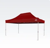 Pawilony ogrodowe - BRIMO Pawilon sprzedażowy 3x4,5m - bez 3 ścian - Czerwony - miniaturka - grafika 1