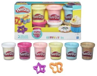 Hasbro Play Doh, ciastolina Konfetti, 6-pack - Masy plastyczne Hasbro Play Doh, ciastolina Konfetti, 6-pack - Masy plastyczne - miniaturka - grafika 1