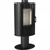 Piece wolnostojące - Kratki Piec wolnostojący stalowy KOZA AB S/N/O/DR GLASS KOZA/AB/S/N/O/DR/GLASS - miniaturka - grafika 1