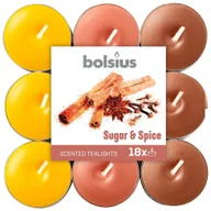 Świece - Bolsius Podgrzewacz zapachowy AROMATIC cynamon 18 szt. - miniaturka - grafika 1