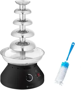 Piętrowa fontanna czekoladowa do czekolady 5 pięte - Zestawy do fondue - miniaturka - grafika 2