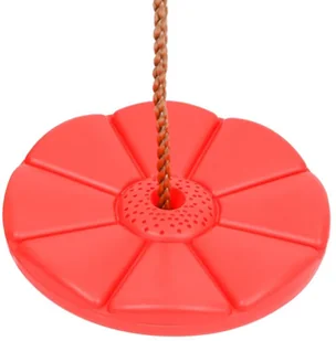 vidaXL Lumarko Huśtawka-dysk, 200 cm, czerwona 93147 - Zabawki i gry sportowe - miniaturka - grafika 4