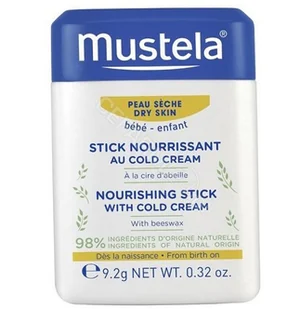 Mustela Sztyft ochronny z Cold Cream 9,2 g 7075810 - Kremy dla dzieci - miniaturka - grafika 2