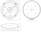 Akcesoria do monitoringu - Hikvision Uchwyt DS-1281ZJ-M(Black) czarny DS-1281ZJ-M(BLACK) - miniaturka - grafika 1
