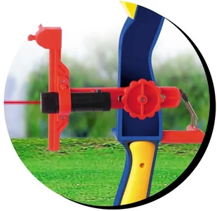 VK1 ZESTAW ŁUCZNICZY ENERO ŁUK 78CM 4 STRZAŁY KOŁCZAN #H1 1019475 - Zabawki i gry sportowe - miniaturka - grafika 3