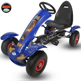 JOKO Sportowy Gokart na pedały F618 Pompowane koła! Obciążenie do 50 kg! + Gratis! SP0209 - Jeździki dla dzieci - miniaturka - grafika 2