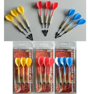 Rzutki Lotki Plastikowe do Darta Dart 3szt - Dart - miniaturka - grafika 2