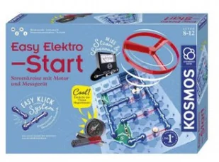 Kosmos 620547 Easy Elektro start, napięte obwody elektryczne z silnikiem i miernikiem, skrzynka eksperymentująca do elektrotechniki - Mały naukowiec - miniaturka - grafika 2
