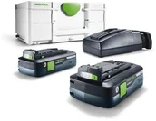 Wiertła - FESTOOL Zestaw energii SYS3 ENG 18V 2x4,0/TCL6 576811 27418 - miniaturka - grafika 1