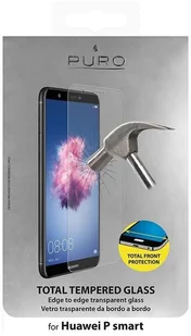 PURO Total Tempered Glass - Szkło ochronne hartowane na cały ekran Huawei P smart b2btrade-SDGFSTPSMARTHWTR-0 - Szkła hartowane na telefon - miniaturka - grafika 2
