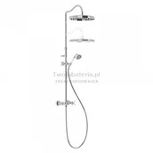 Zestawy prysznicowe - Tres Clasic zestaw natryskowy z baterią prysznicową retro 24219101 24219101 - miniaturka - grafika 1