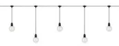 Lampy ogrodowe - Markslojd girlanda zewnętrzna LED Garden24 Deco Light Chain 10L 10x(2,9W 190lm 2700K) 7,5m 108021 - miniaturka - grafika 1