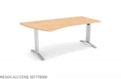 Biurka - WUTEH S.A. Biurko biurowe FLEX FL-17 (180x100x73,5cm) 1247 - miniaturka - grafika 1