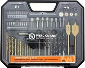 Zestawy narzędziowe - Werckmann Zestaw Wierteł Bitów NASADEK/63 szt - miniaturka - grafika 1