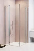 Ścianki i drzwi prysznicowe - Radaway Eos KDD II Drzwi wahadłowe 100x195 cm lewe 13799462-01L - miniaturka - grafika 1