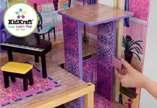 KidKraft 65082 domek dla lalek My Dream Mansion, różowy 65082 - Domki dla lalek - miniaturka - grafika 6