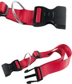 Obroże dla psów - Ferplast Obroża nylonowa Club C 15mm/44cm kolor czerwony - miniaturka - grafika 1