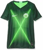 Piłka nożna - NIKE Nike Vflw Y Nk Brt Stad Jsy Ss Hm koszulka piłkarska dla dzieci, uniseks zielony Pro Green/Green Strike/White No Sponsor L AJ5832 - miniaturka - grafika 1