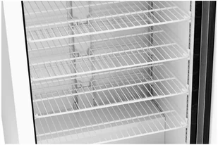 Royal Catering Zamrażarka szufladowa 580 l szklane drzwi srebrna czynnik chłodniczy R290 RCLK-F590GB - Szafy i witryny chłodnicze - miniaturka - grafika 4