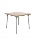 Stoły - Resol Stół New Flash 90x90 Sand 3949 - miniaturka - grafika 1