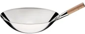 Wyposażenie lokali gastronomicznych - Stalgast Patelnia wok stal polerowana o 400 mm | 37401 DRB) - miniaturka - grafika 1