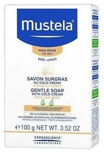 Mustela Delikatne mydło z Cold-Cream 100g - Kosmetyki kąpielowe dla dzieci - miniaturka - grafika 4