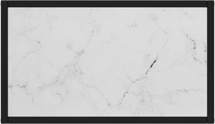 VidaXL Lumarko Stolik konsolowy, biały, 60x35x75 cm, szkło hartowane 322805 VidaXL - Ławy i stoliki kawowe - miniaturka - grafika 4