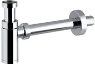 Syfony - Sapho KING Syfon umywalkowy ozdobny 1 "1/4 32 mm, chrom 0595PR25K7 - miniaturka - grafika 1