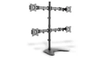 Inne akcesoria audio-wideo - Digitus Stojak biurkowy poczwórny 4xLCD max 27" max obciążenie 8kg uchylno-obrotowy 360° PIVOT AKDGAVT00010 - miniaturka - grafika 1