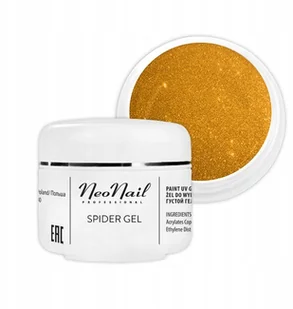 Neonail SPIDER GEL GOLD 5ML - Ozdoby do paznokci - miniaturka - grafika 6