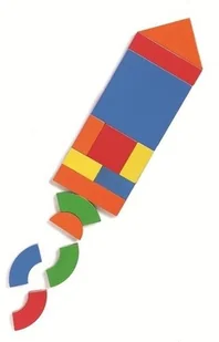 Djeco układanka magnetyczna Geoform - Układanki dla dzieci - miniaturka - grafika 11