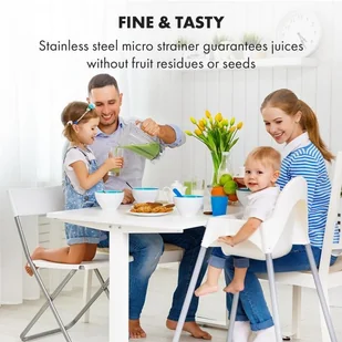 Klarstein OJ6-Fruitberry-S - Wyciskarki wolnoobrotowe - miniaturka - grafika 2