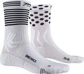 Skarpetki sportowe męskie - X-Socks XBIONIC Skarpetki rowerowe BIKE RACE białe - miniaturka - grafika 1