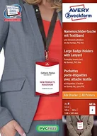 Artykuły biurowe - Avery Zweckform (12 sztuki, 105 X 148 MM) 4834 tabliczki 10 arkuszy 4834 - miniaturka - grafika 1