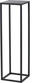 Kwietniki - Kwietnik Metalowy Stojak METALLO 80cm czarny LOFT KWL-171 - miniaturka - grafika 1