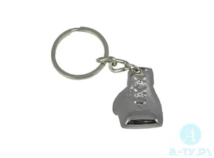 MASTERS FIGHT EQUIPMENT Breloczek rękawica stalowy a-ty 18051-08 - Gadżety dla kibiców - miniaturka - grafika 2