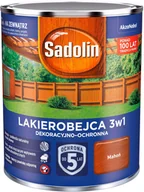 Lakiery do drewna - Sadolin Lakierobejca 3w1 mahoń 0,7L - miniaturka - grafika 1