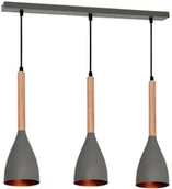 Lampy sufitowe - Luminex Żyrandol na lince MUZA 3xE27/60W/230V - miniaturka - grafika 1