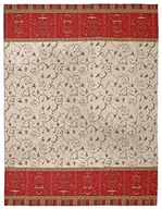 Koce - Bassetti Bassetti Koc dzienny, bawełna, czerwony, 265 x 255 9320566 - miniaturka - grafika 1