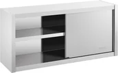 Meble gastronomiczne - Royal Catering Szafka ścienna - stal nierdzewna - 120 x 45 x 60 cm RCSSWC-120X45-S - 3 LATA GWARANCJI RCSSWC-120X45-S - miniaturka - grafika 1
