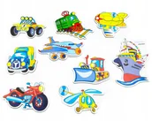 Magnesy - Magnesy na lodówkę kształtowe - Magnes Pojazdy - miniaturka - grafika 1